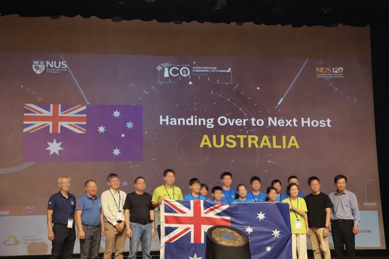 ICO 2025 Closing Ceremony — Handing Over to Australia