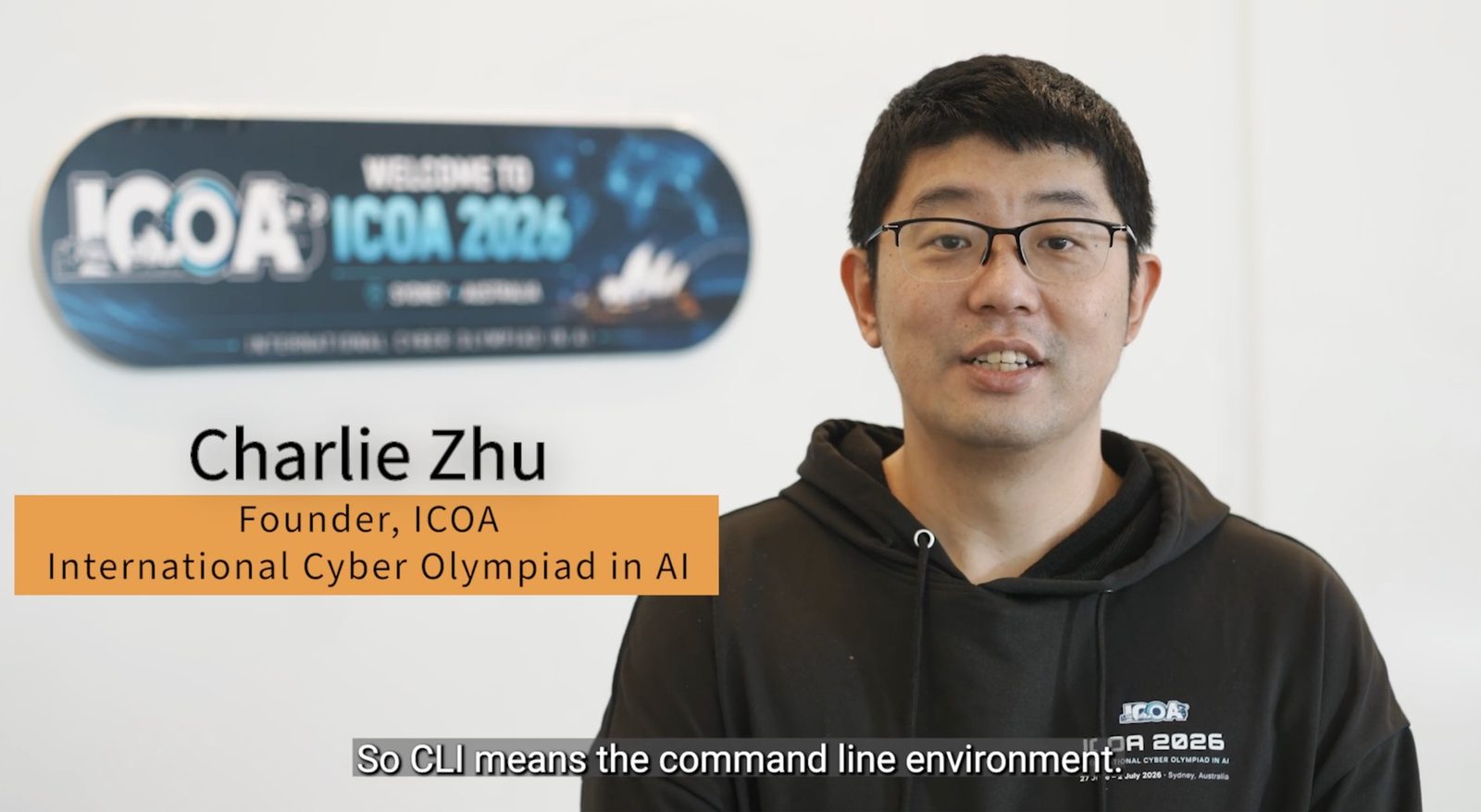 Charlie Zhu, Founder of the International Cyber Olympiad in AI